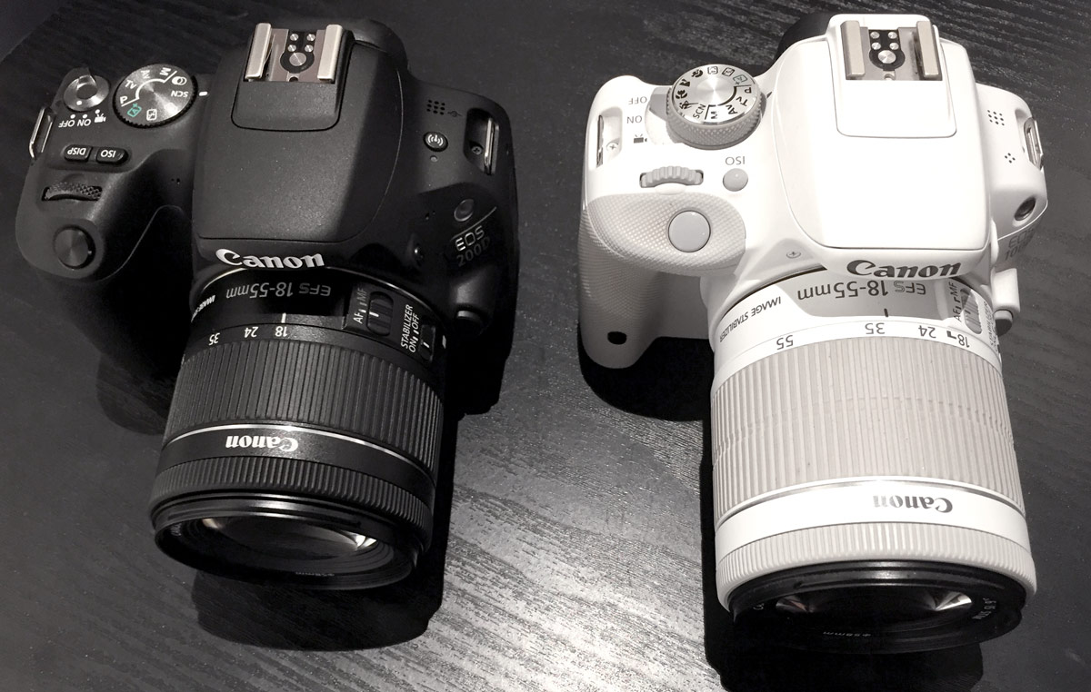 Canon SL1 SL2 comparison