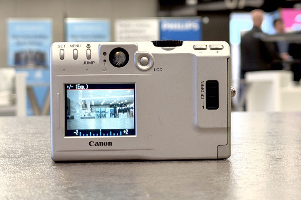 Canon PowerShot A5 - retro review - settings