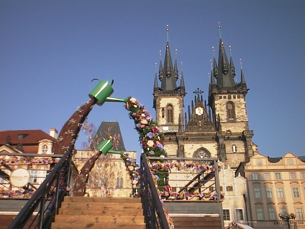 Canon PowerShot A5 - retro review - Prague - Old Town