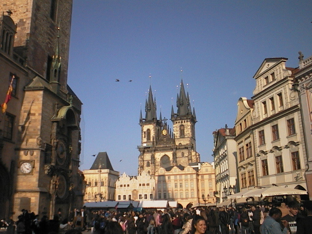 Canon PowerShot A5 - retro review - Prague Old Town