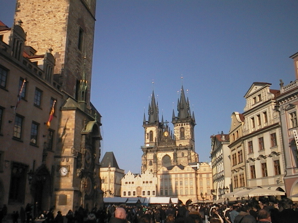 Canon PowerShot A5 - retro review - Prague Old Town