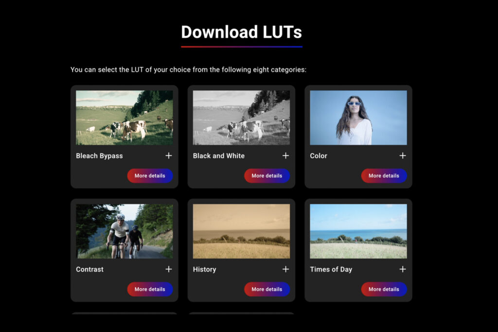 Canon R6 V and open gate video - Canon LUT library