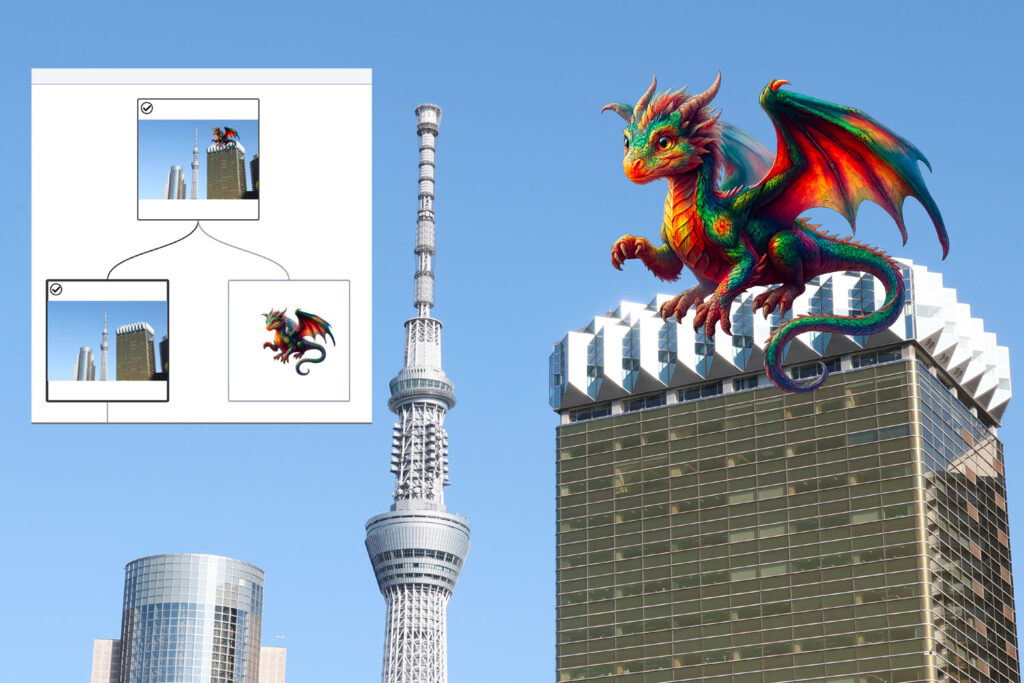 Canon and Content Credentials - fake dragon