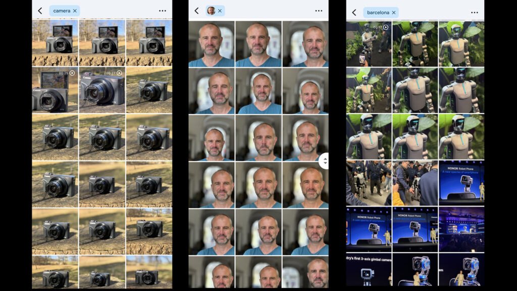 Google Photos - best iPhone apps - different ways of sorting