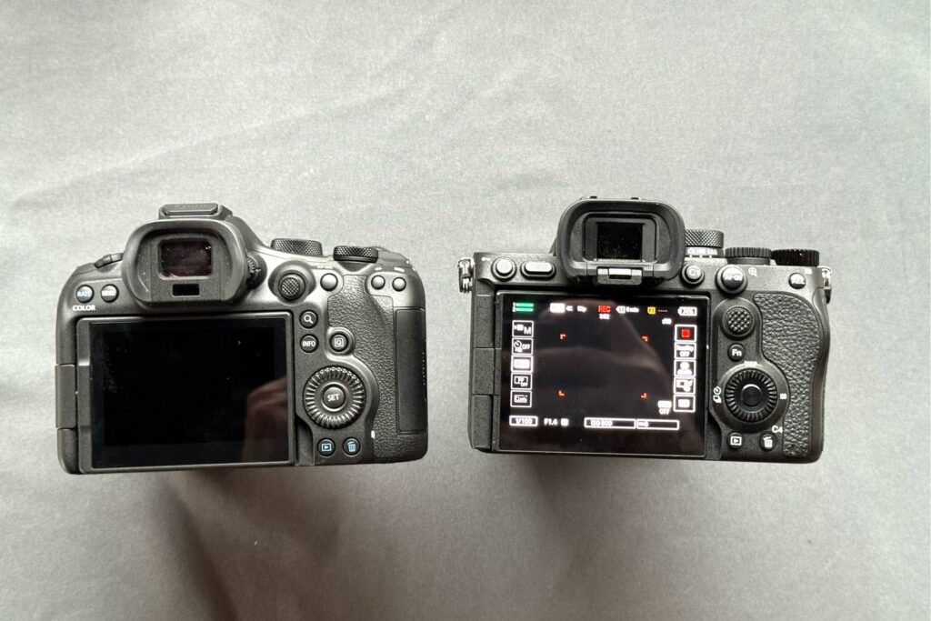 Canon EOS R6 Mark III versus Sony Alpha 7 V - spec comparison