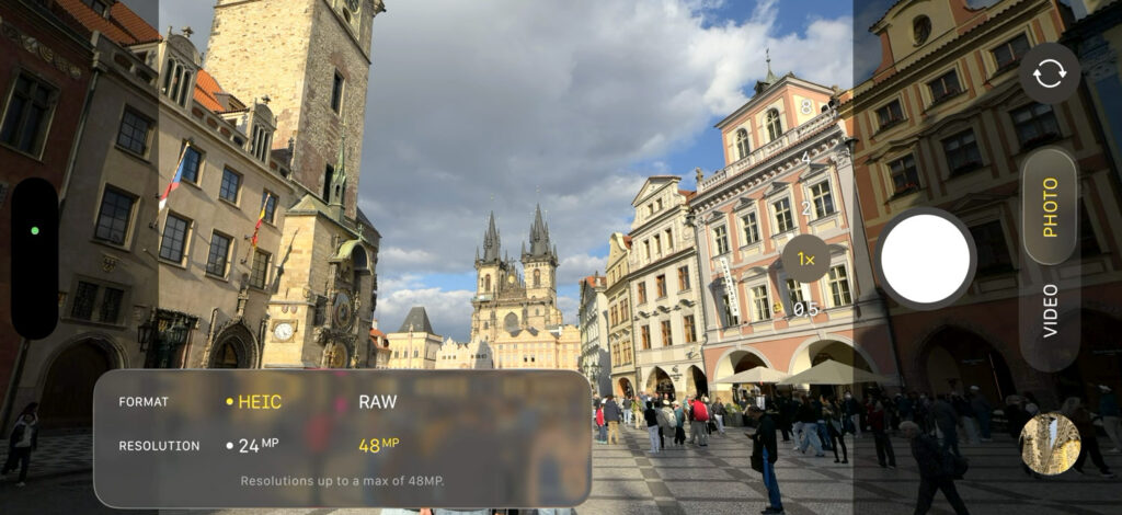 iPhone 17 Pro camera screen