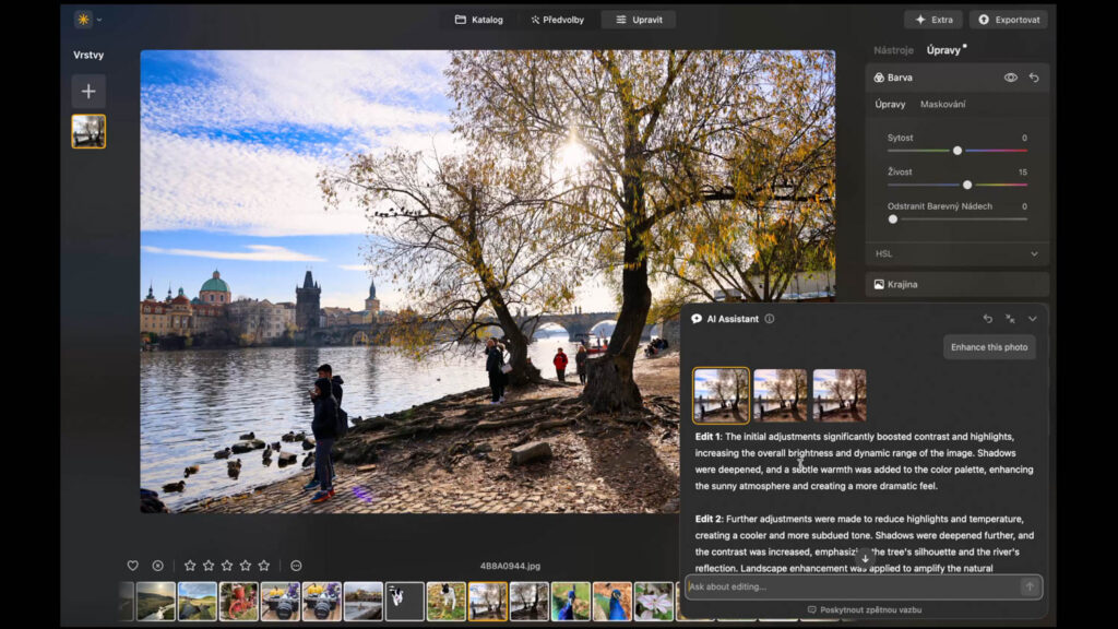 Luminar Neo AI Assistant review - Edits - Prague